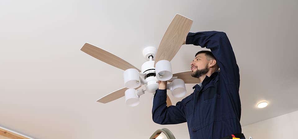 Ceiling Fan Repair Service in Mansfield