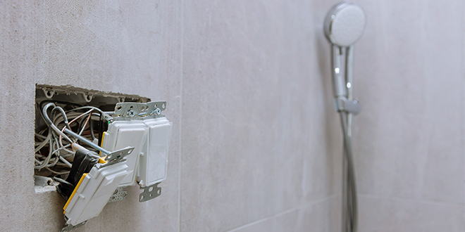 Electrical Services For Bathrooms in Mansfield